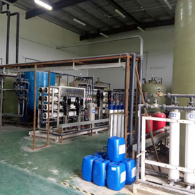 超纯水制备项目现场